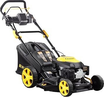 RIWALL PRO Rotačná benzínová kosačka s pojazdom a štartérom 4 v 1 RPM 4735 E