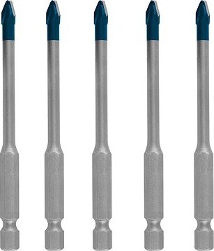 Bosch Vrtáky do škridiel EXPERT HEX-9 HardCeramic 5 mm, 5 ks 2.608.900.598