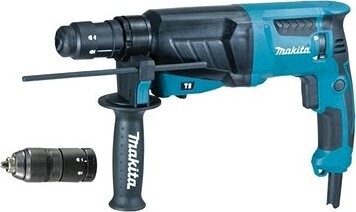 MAKITA Kombinované kladivo s výmenným skľučovadlom 2,4 J, 800 W HR2630T