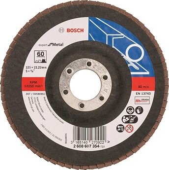 BOSCH Lamelový brúsny kotúč X551, Expert for Metal 2.608.607.354