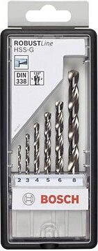BOSCH Pro HSS-G, 6 ks 2.607.010.529