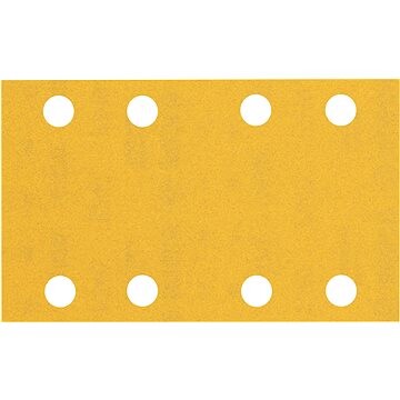 Bosch EXPERT Brúsne papiere C470 s 8 otvormi pre vibračné brúsky 80 × 133 mm, G 240, 10 ks 2.608.900.88