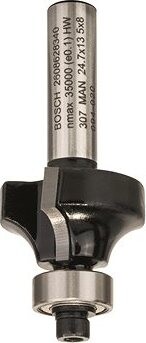 BOSCH Zaoblovacia fréza, 8 mm, R1 6 mm, L 13,2 mm, G 53 mm 2.608.628.340