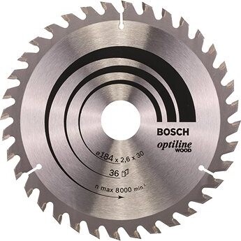 Bosch Pílový kotúč Optiline Wood 184 × 30 × 2,6 mm, 36 2.608.640.611
