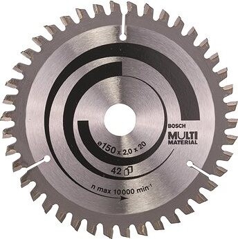 Bosch Pílový kotúč Multi Material 150 × 20/16 × 2,0 mm; 42 2.608.640.501