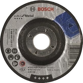 BOSCH Hrubovací kotúč profilovaný Expert for Metal A 30 T BF, 115 mm, 6,0 mm 2.608.600.218