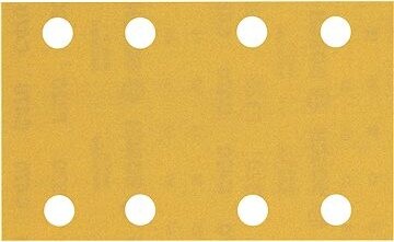 Bosch EXPERT Brúsne papiere C470 s 8 otvormi pre vibračné brúsky 80 × 133 mm, P320, 10 ks 2.608.900.88