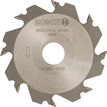 BOSCH Kotúčová fréza, 8, 22 mm, 4 mm 3.608.641.013