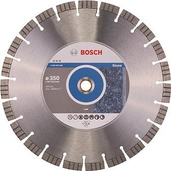BOSCH Diamantový deliaci kotúč Best for Stone 350 × 20,00 + 25,40 × 3,2 × 15 mm 2.608.602.648