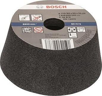 BOSCH Hrncový brúsny kotúč – kameň/betón 30 1.608.600.240