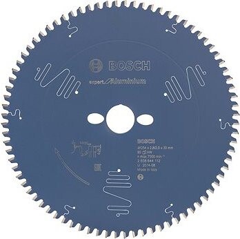 Bosch Pílový kotúč Expert for Aluminium 254 × 30 × 2,8 mm, 80 2.608.644.112