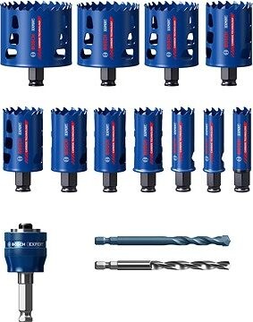 BOSCH EXPERT Súprava dieroviek Tough Material 20/22/25/32/35/40/44/51/60/68/76 mm, 14 ks 2.608.900.448