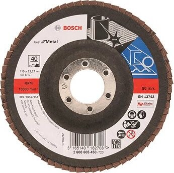 BOSCH Lamelový brúsny kotúč X571, Best for Metal 2.608.605.450