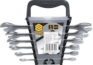 VOREL Kľúče ploché 6 – 17 mm v sade TO-51740