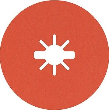 Bosch Fíbrový brúsny kotúč EXPERT R782 Prisma Ceramic X-LOCK 115 mm, 22,23 mm, P120 2.608.621.823