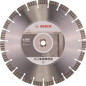 BOSCH Diamantový deliaci kotúč Best for Concrete 350 × 20,00 + 25,40 × 3,2 × 15 mm 2.608.602.658