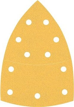 Bosch EXPERT C470 s 11 otvormi pre multifunkčné brúsky 102 × 62 mm, 93 mm, P120, 10 ks