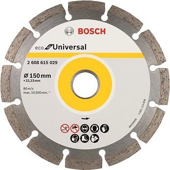 BOSCH Diamantový deliaci kotúč ECO For Universal 150 × 22,23 × 2,1 × 7 mm 2.608.615.042