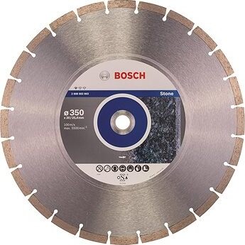 BOSCH Diamantový deliaci kotúč Standard for Stone 350 × 20/25,40 × 3,1 × 10 mm 2.608.602.603