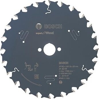 Bosch Pílový kotúč Expert for Wood 165 × 20 × 2,6 mm, 24 2.608.644.022