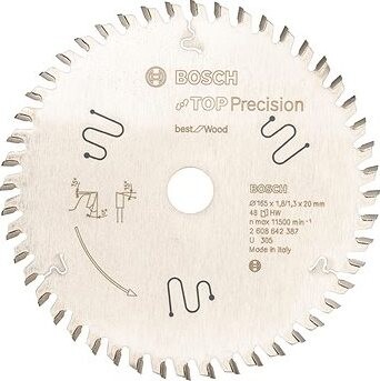 Bosch Pílový kotúč do okružných píl Top Precision Best for Multi Material 165 × 20 × 1,8 mm, 56 2.6