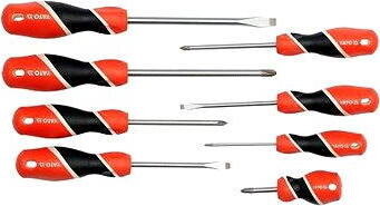 YATO Skrutkovače magnetické S2 v sade YT-25966
