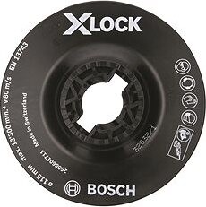BOSCH Oporný tanier systému X-LOCK, 115 mm, jemný 2.608.601.711