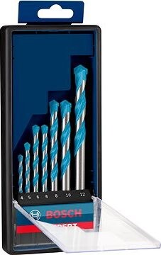 Bosch 7-dielna súprava vrtákov EXPERT CYL-9 MultiConstruction 4/5/6/8/10/12 mm 2.608.900.647