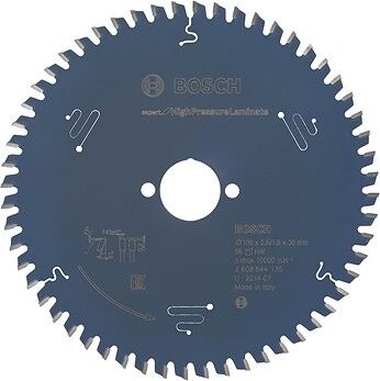 Bosch Pílový kotúč Expert for High Pressure Laminate 190 × 30 × 2,6 mm, 56 2.608.644.135