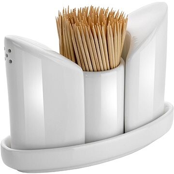 HENDI menážky 3-dielne, porcelán