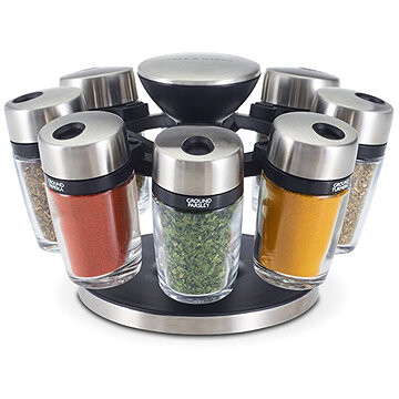 Cole&Mason Otočný stojan s kořenkami 8 ks