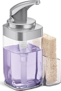 Simplehuman Dávkovač mydla a umývacieho prostriedku na riad, 650 ml, kefovaný nikel