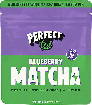 PerfectTed Ceremonial matcha čučoriedka 75 g