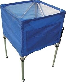 SEDCO Skladací vozík na lopty BC01 65 × 65 × 100 cm modrý