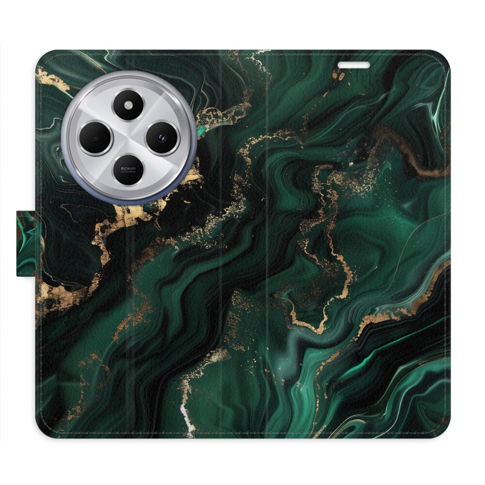 Flipové puzdro iSaprio - Emerald 02 - Xiaomi Redmi 14C / Poco C75