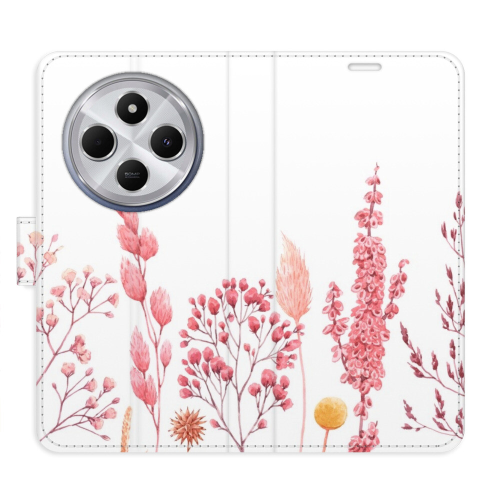 Flipové puzdro iSaprio - Pink Flowers 03 - Xiaomi Redmi 14C / Poco C75