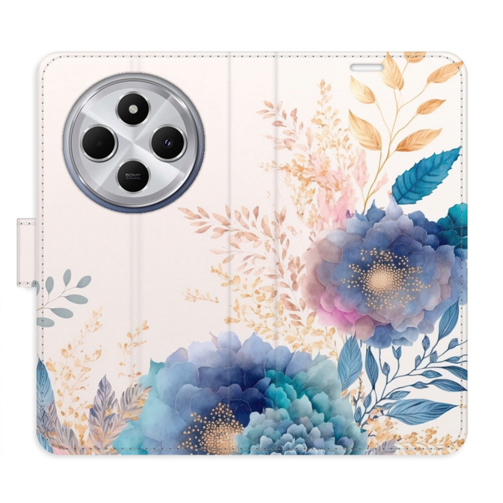 Flipové puzdro iSaprio - Ornamental Flowers 03 - Xiaomi Redmi 14C / Poco C75