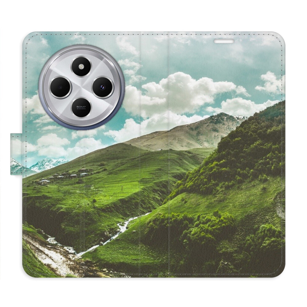 Flipové puzdro iSaprio - Mountain Valley - Xiaomi Redmi 14C / Poco C75