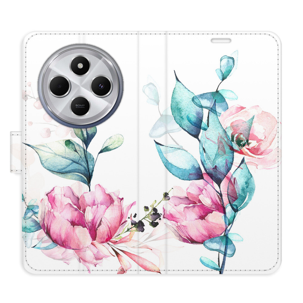 Flipové puzdro iSaprio - Beautiful Flower - Xiaomi Redmi 14C / Poco C75