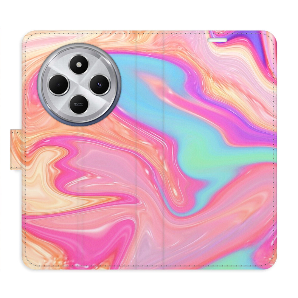 Flipové puzdro iSaprio - Abstract Paint 07 - Xiaomi Redmi 14C / Poco C75