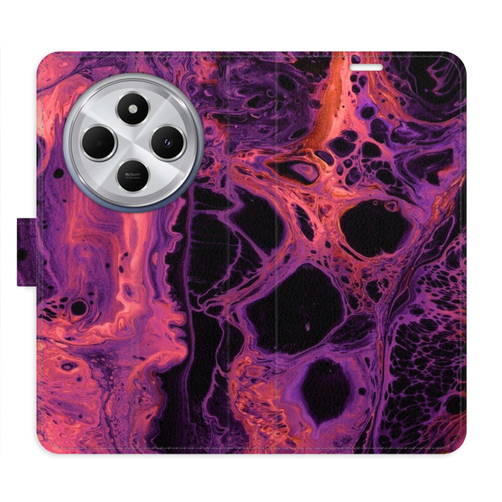 Flipové puzdro iSaprio - Abstract Dark 02 - Xiaomi Redmi 14C / Poco C75