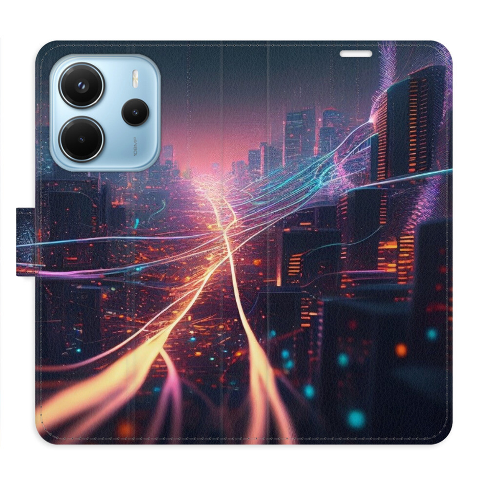 Flipové puzdro iSaprio - Modern City - Xiaomi Redmi Note 14