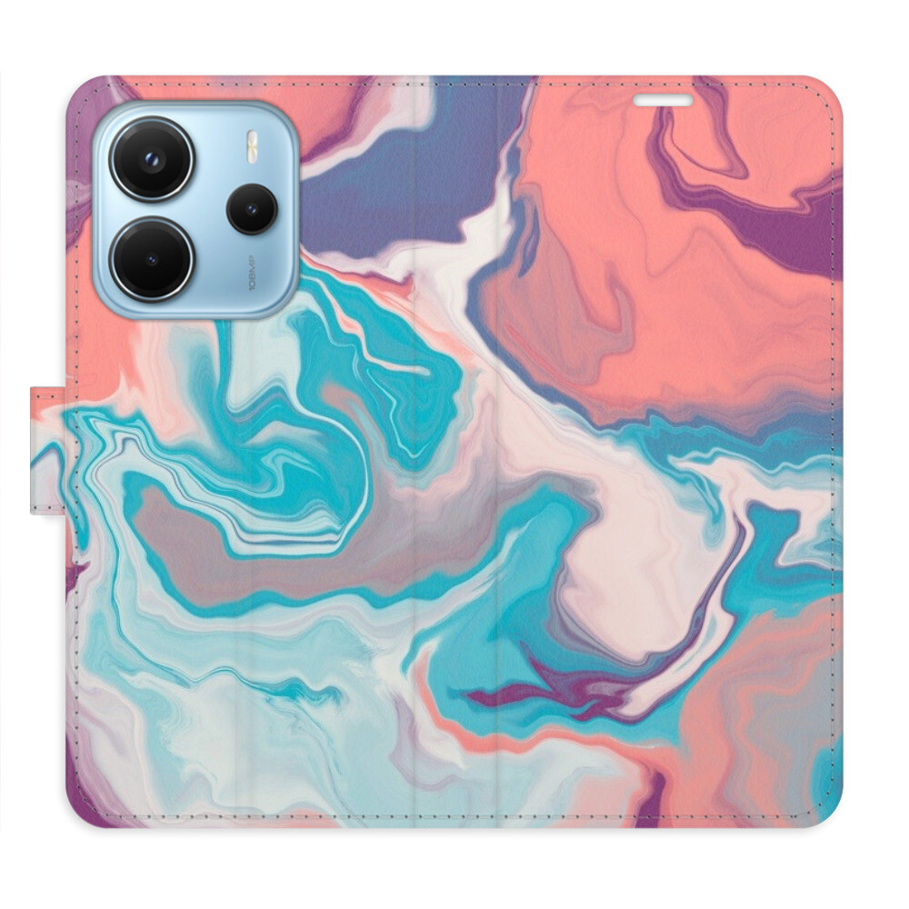 Flipové puzdro iSaprio - Abstract Paint 06 - Xiaomi Redmi Note 14