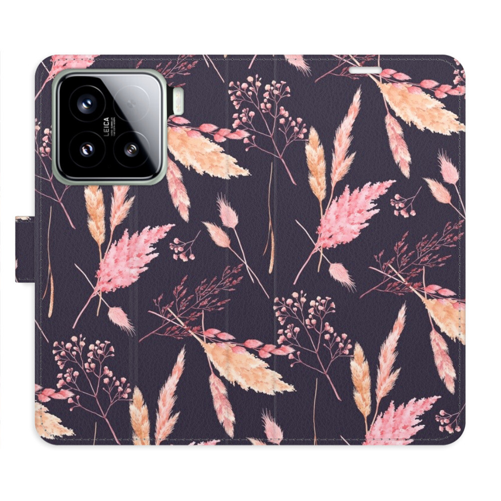 Flipové puzdro iSaprio - Ornamental Flowers 02 - Xiaomi 15