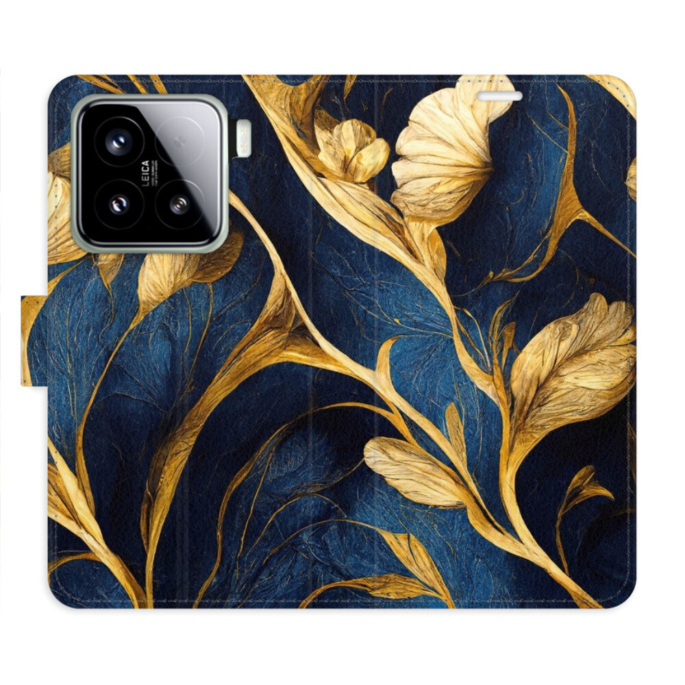Flipové puzdro iSaprio - GoldBlue - Xiaomi 15