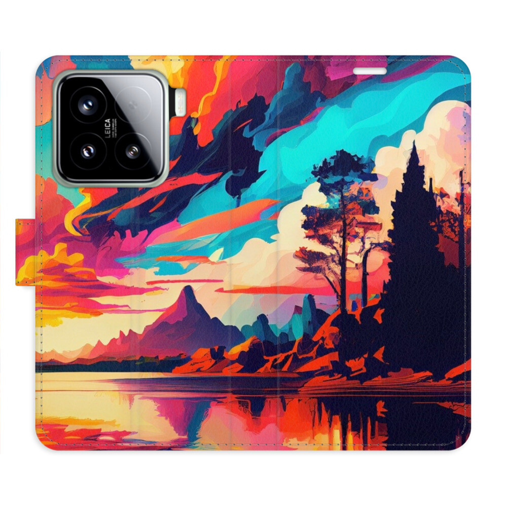 Flipové puzdro iSaprio - Colorful Mountains 02 - Xiaomi 15