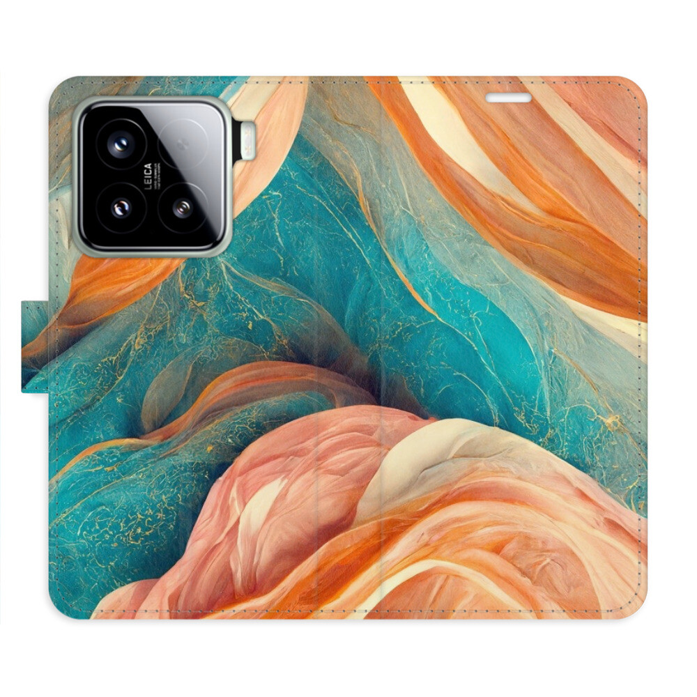 Flipové puzdro iSaprio - Blue and Orange - Xiaomi 15