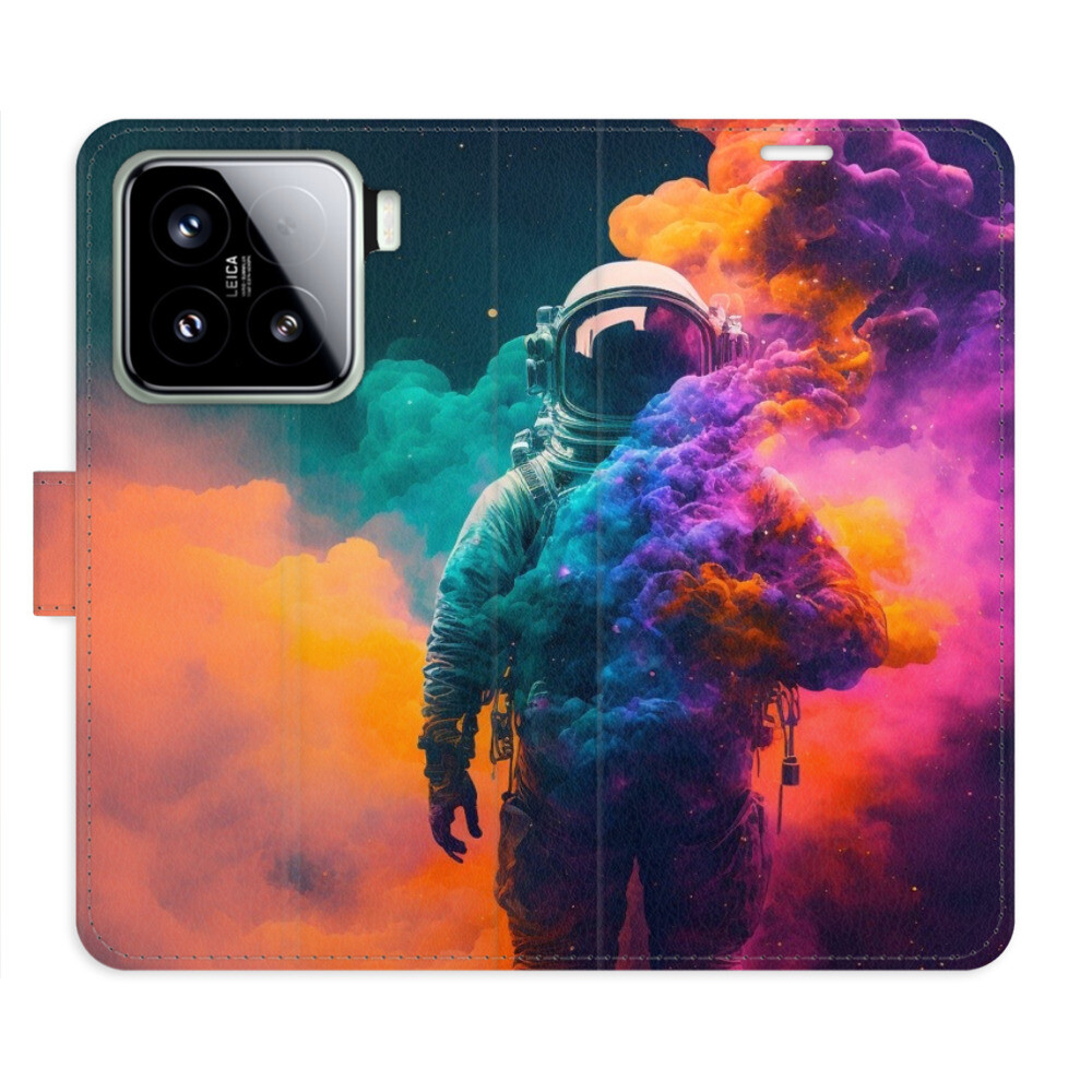 Flipové puzdro iSaprio - Astronaut in Colours 02 - Xiaomi 15
