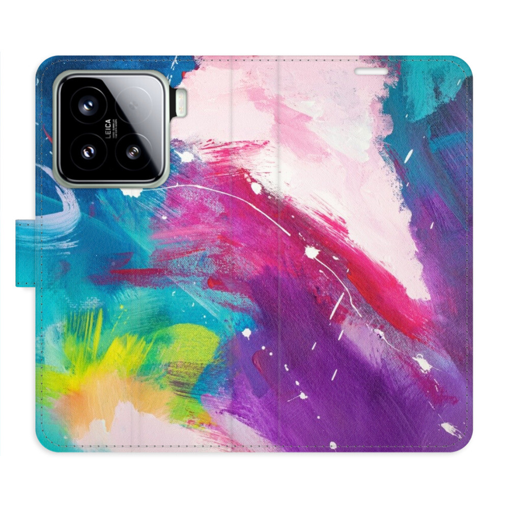 Flipové puzdro iSaprio - Abstract Paint 05 - Xiaomi 15
