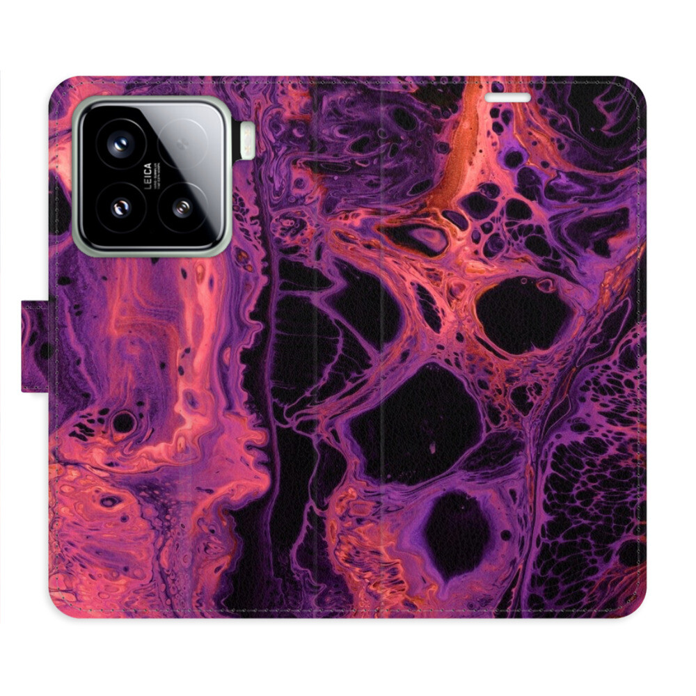 Flipové puzdro iSaprio - Abstract Dark 02 - Xiaomi 15